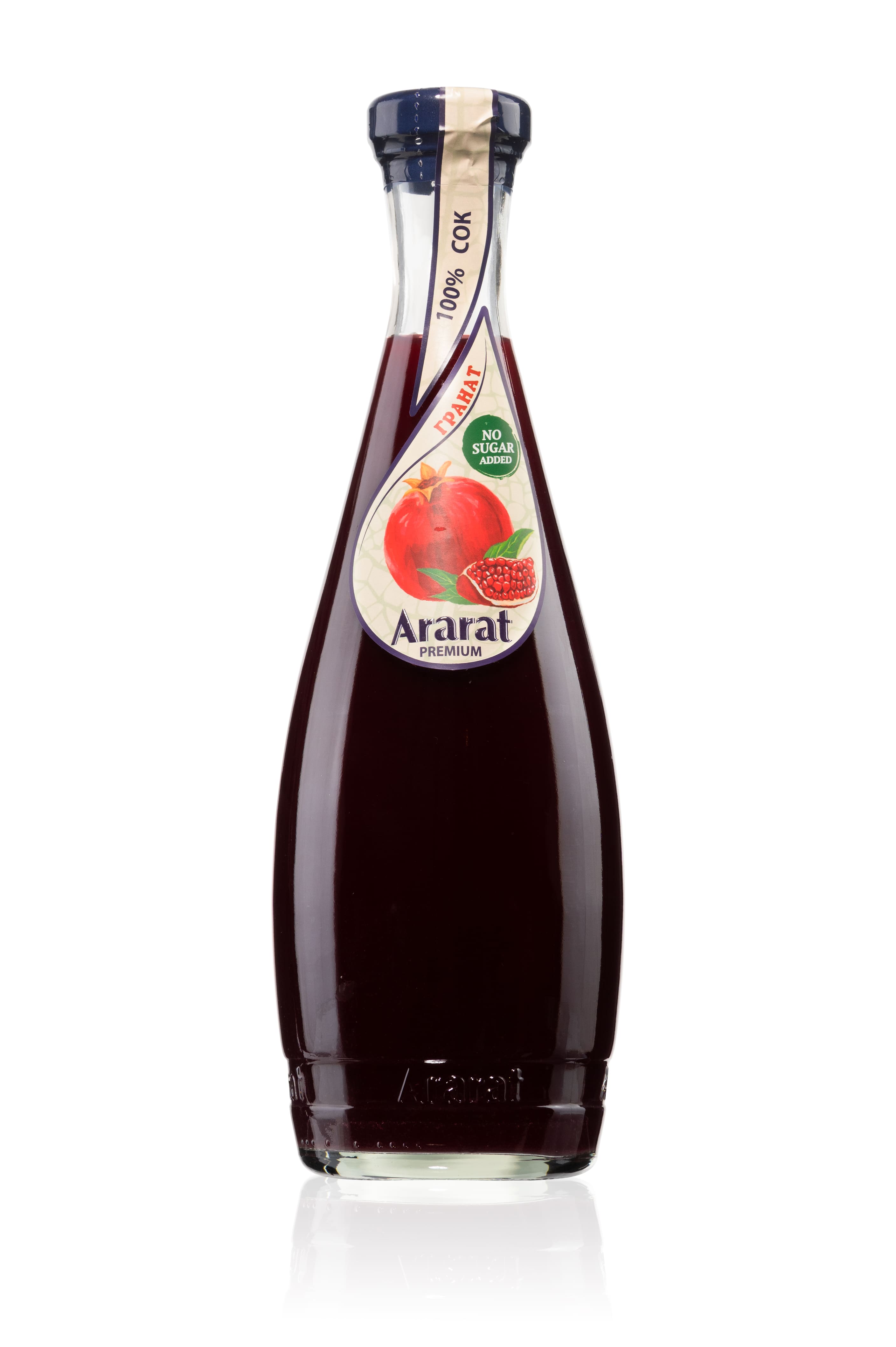 картинка Гранатовый сок прямого отжима "Ararat Premium" 0,75л. ст. от магазина Армениум