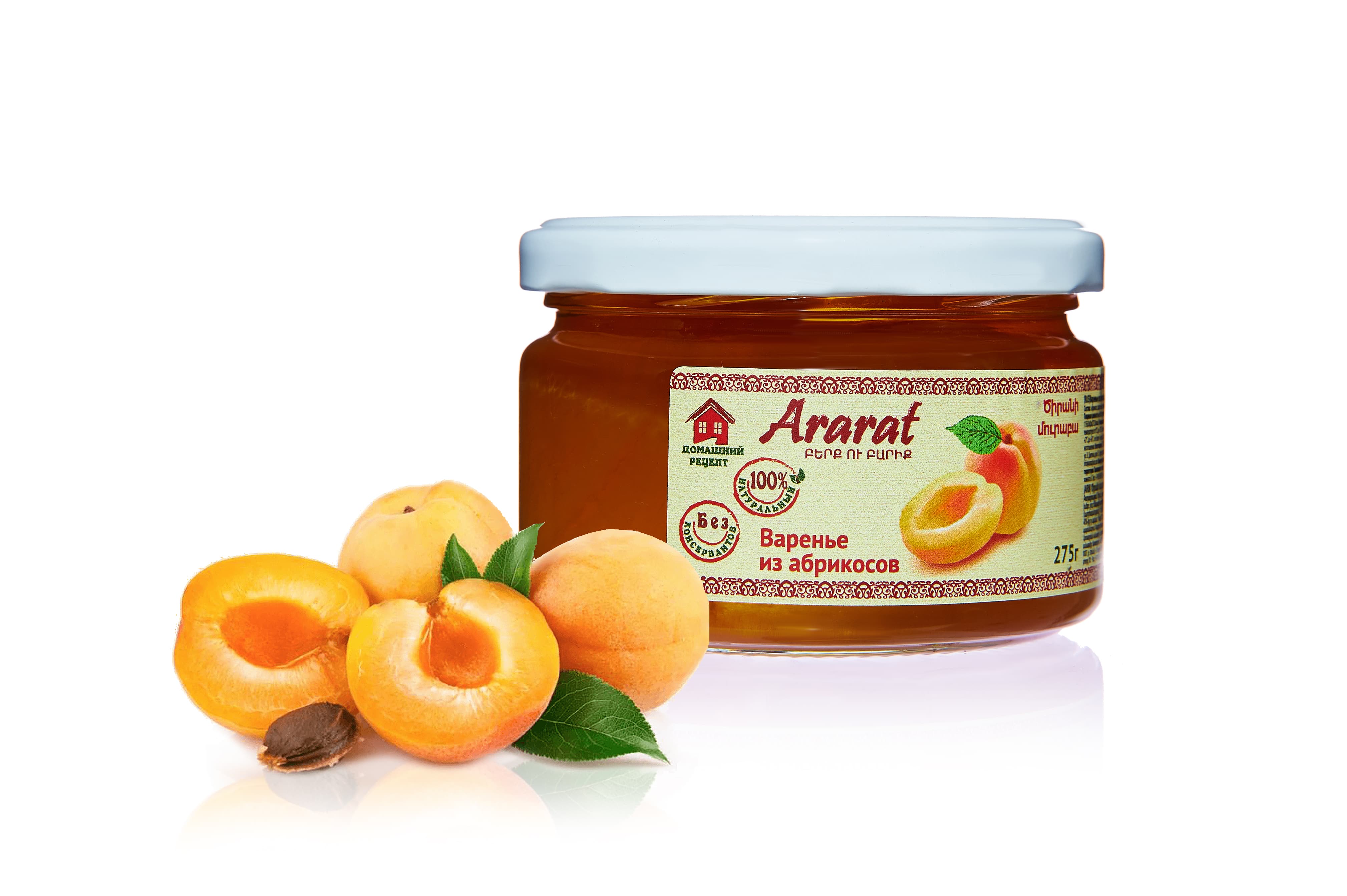 картинка Варенье из абрикоса "Ararat" в/с 275гр. от магазина Армениум