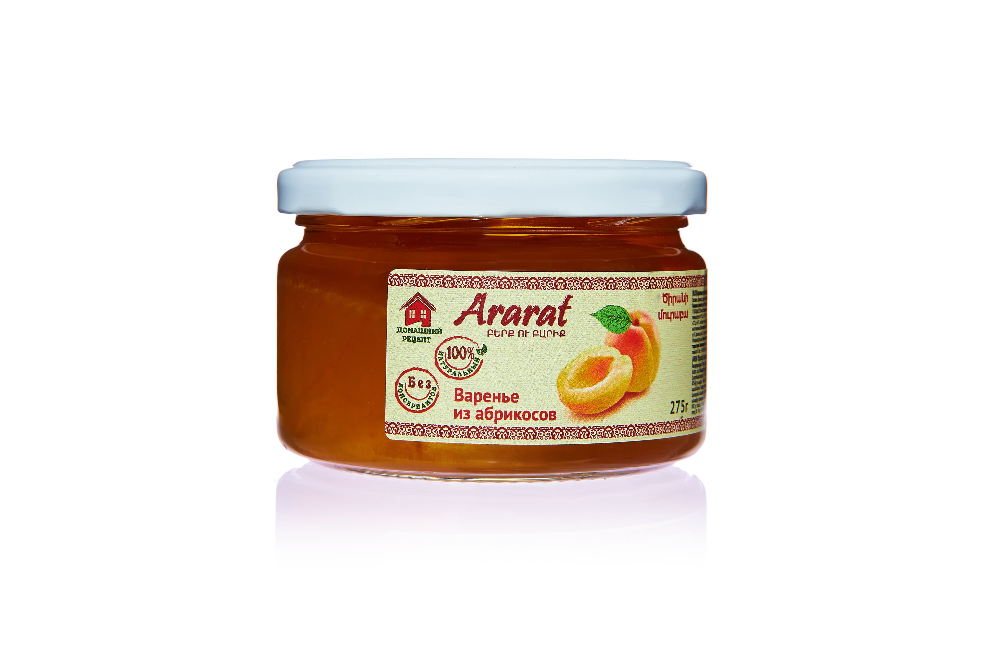 картинка Варенье из абрикоса "Ararat" в/с 275гр. от магазина Армениум
