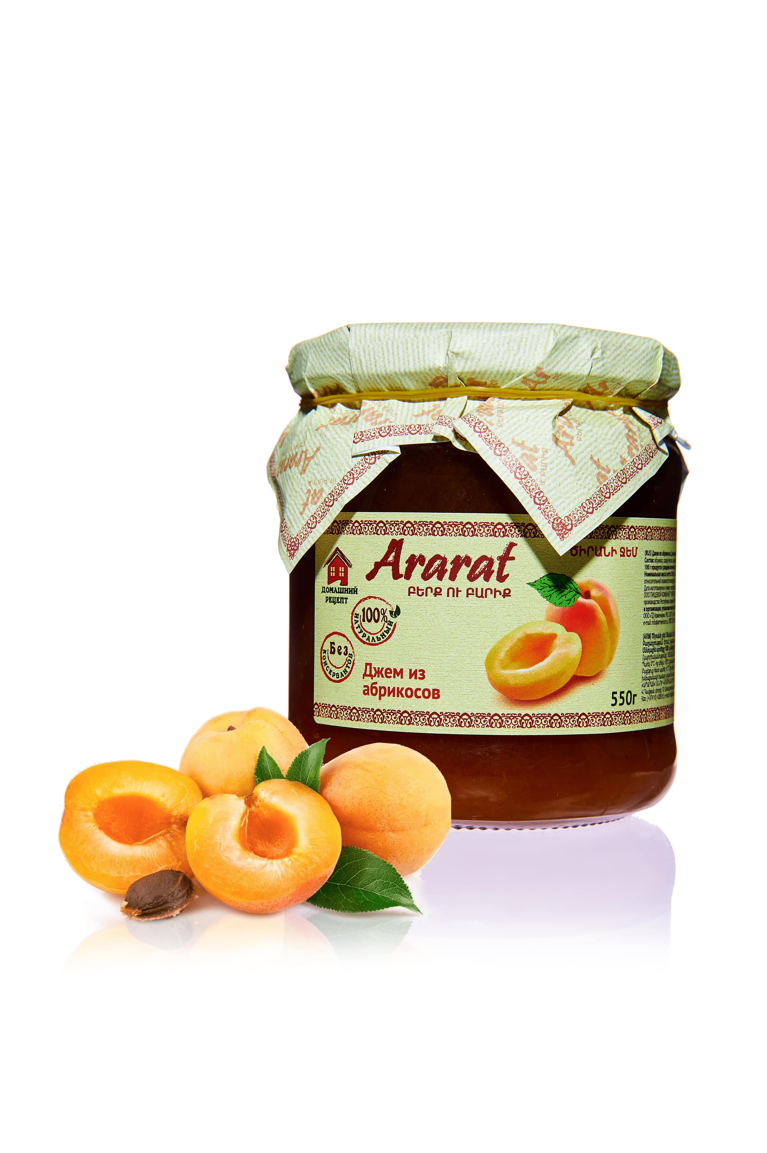 картинка Джем из абрикоса "Ararat" 550гр. от магазина Армениум