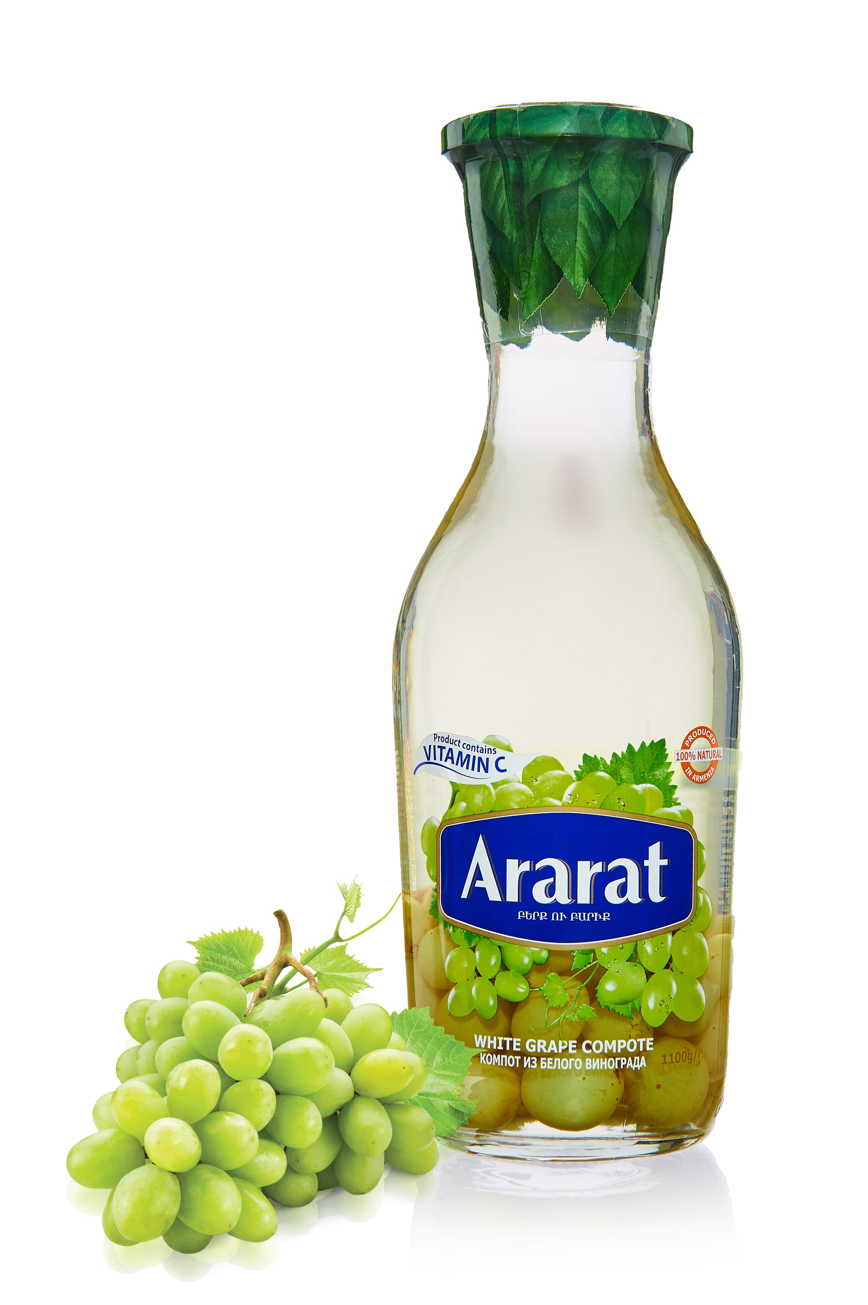 картинка Компот из белого винограда "Ararat" 1,0л. ст. от магазина Армениум