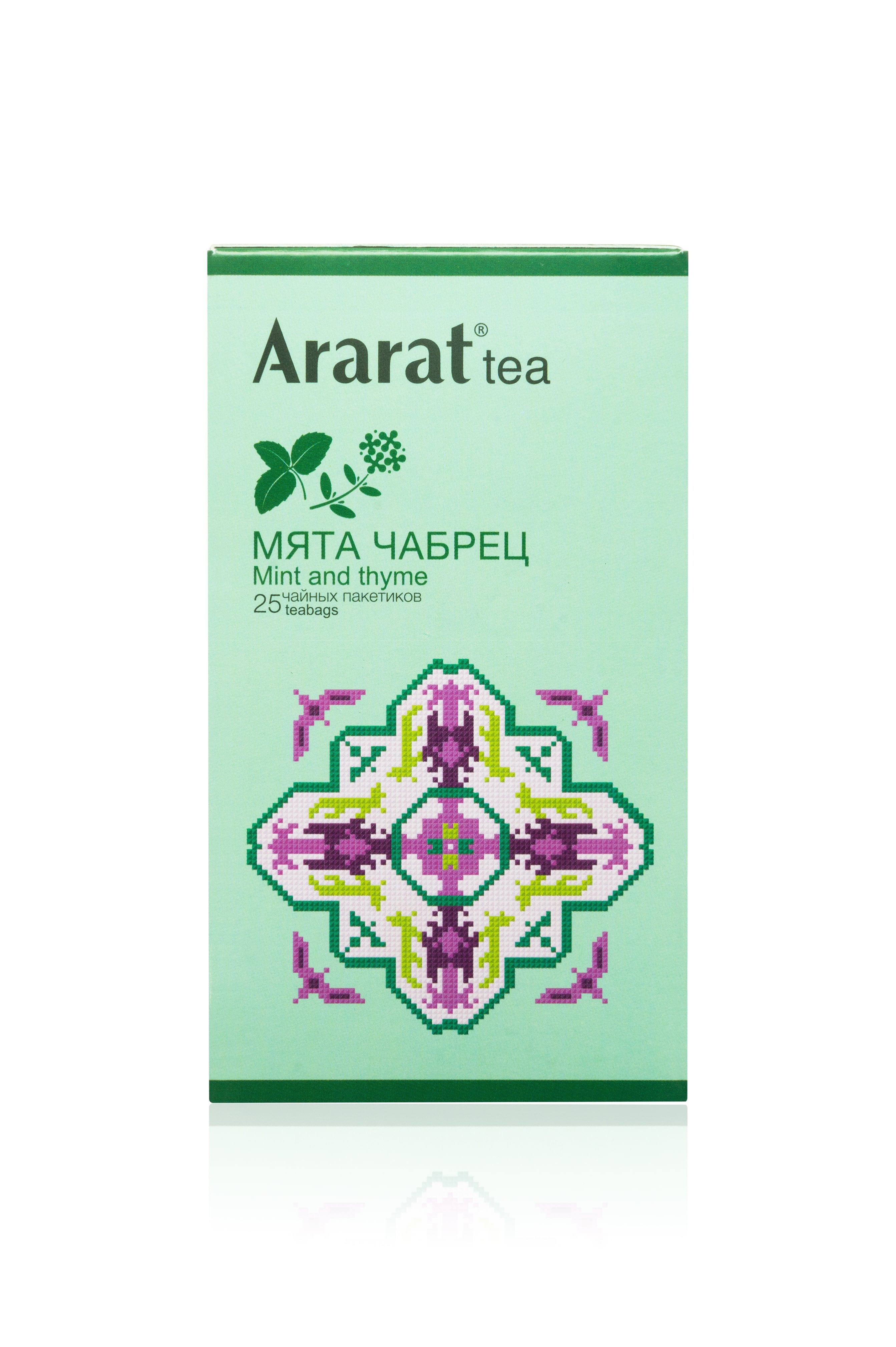 картинка Чай в к/к из мята и чабреца "Ararat", 25 пак от магазина Армениум